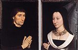 Hans Memling Famous Paintings - Tommaso Portinari and his Wife